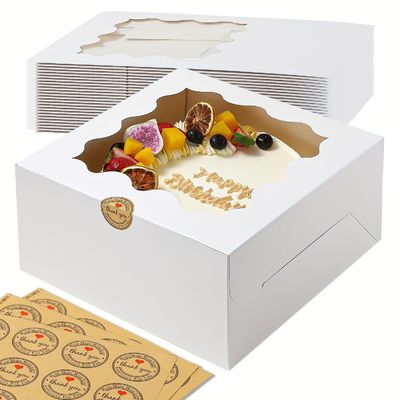 جعبه پنجره کاغذی ضد چرب برای بسته بندی نان جعبه پست کننده درجه غذایی و پوشش نوع فوم EPE