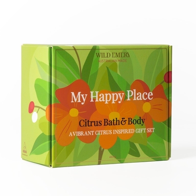 خرید جعبه بسته بندی کاغذی دو طرفه جعبه ی گلس عاج سبز برای شکلات پانتون CMYK online manufacture